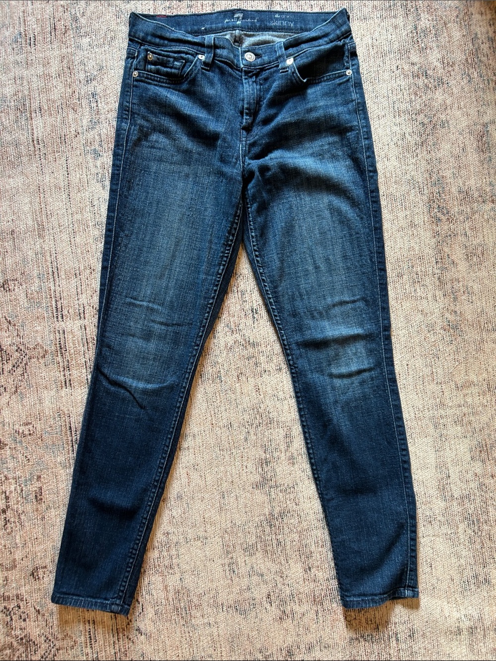 7 For All Mankind “The Ankle Skinny”Jeans Size 28